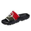 Men's Shoes Foreign Trade Summer Wear Comfortable Flat-bottomed Beach Platform Slippers Fashionable and Simple One-word Sandals