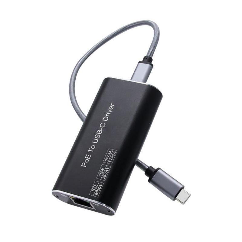 

Type C Ethernet Adapter POE to USB C Converters for USB C Devices, Simplifies Cable Management for Home and Office 1