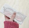 Women's Cute Round Blush Glasses for Students - Fashionable Myopia Frames