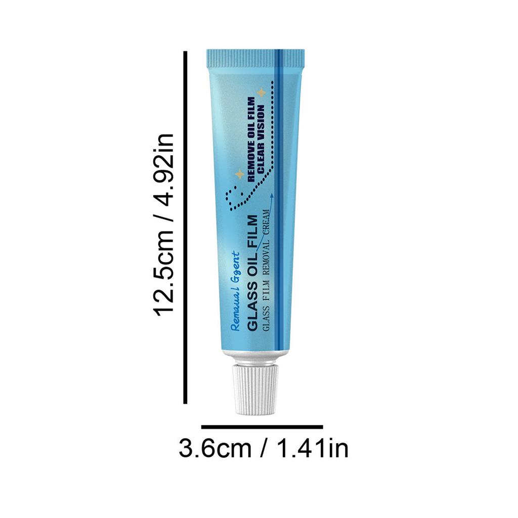 Car Glass Oil Film Remover Remove Stubborn Oil Film Dirt Stain Anti Smear Not Scratch Glass Restore Clarity Car Glass Cleaner