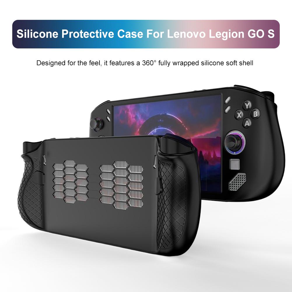 TPU Handheld Protective Case for Lenovo Legion GO/Go2/GoS Full Body Protection Cover Heat Dissipation Shell Game Console Cases