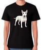 Bull Terrier Hund Grafik Unisex T-Shirt Haustierliebhaber Tier T-Shirt