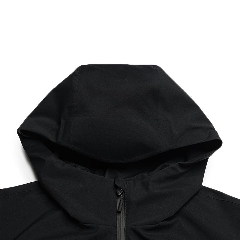 FILA Explorer Waterproof Breathable Fashion Casual Versatile Jacket Women jackets Deep-Black A11W637707FBK