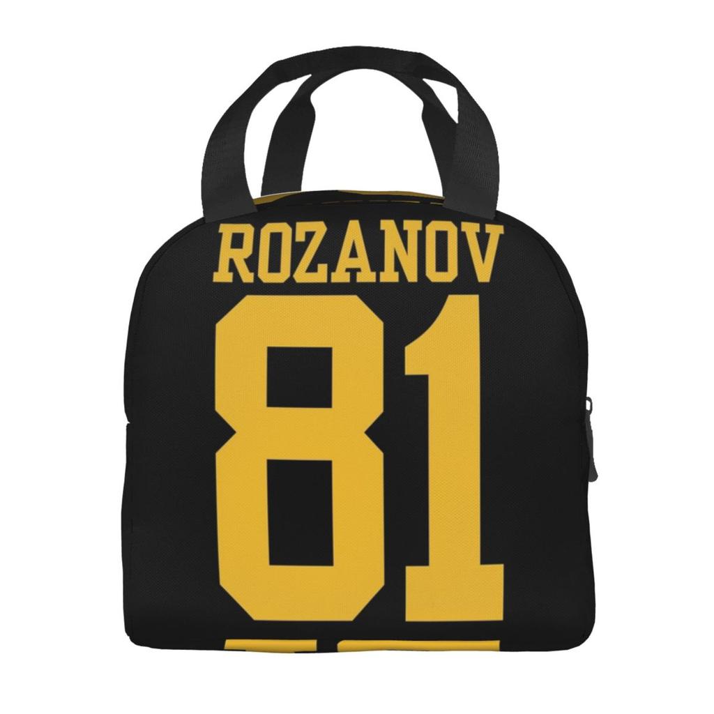 Heated Rivalry Humorous Insulated Lunch Bag Hollander and Ilya Rozanov Storage Food Box Portable Cooler Thermal Lunch Boxes
