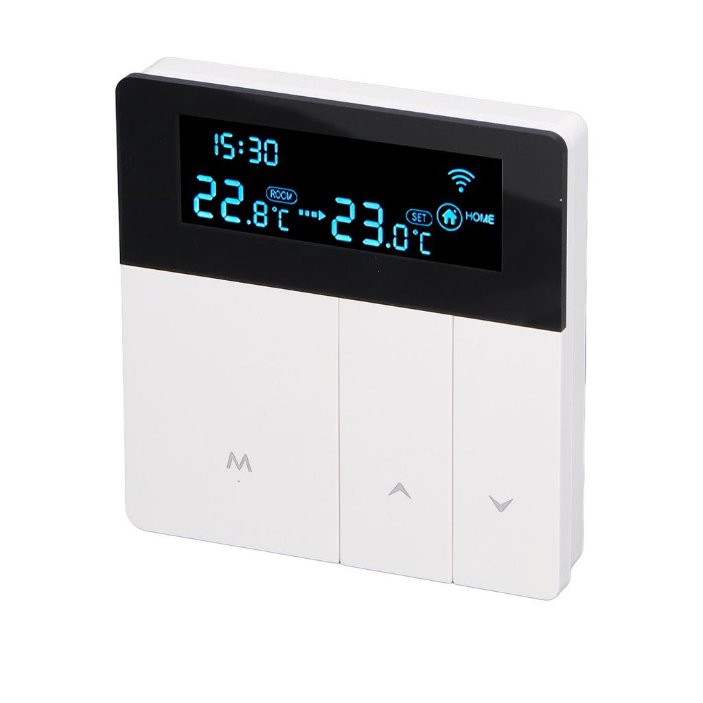 3A Smart Thermostat LCD-Farbbildschirm Hochpräziser programmierbarer Thermostat Wasserheizkessel