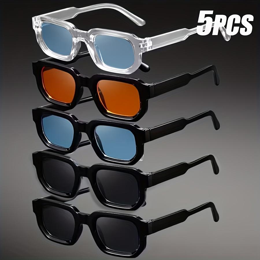 

New Men Vintage Rectangle Frame Sunglasses Fashion Retro Sun Glasses Luxury Brand Design Glasses UV400 Eyewear Women Goggles серый