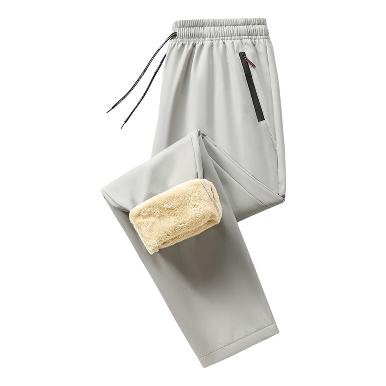 

Мужские хлопковые брюки на флисовой подкладке XXL