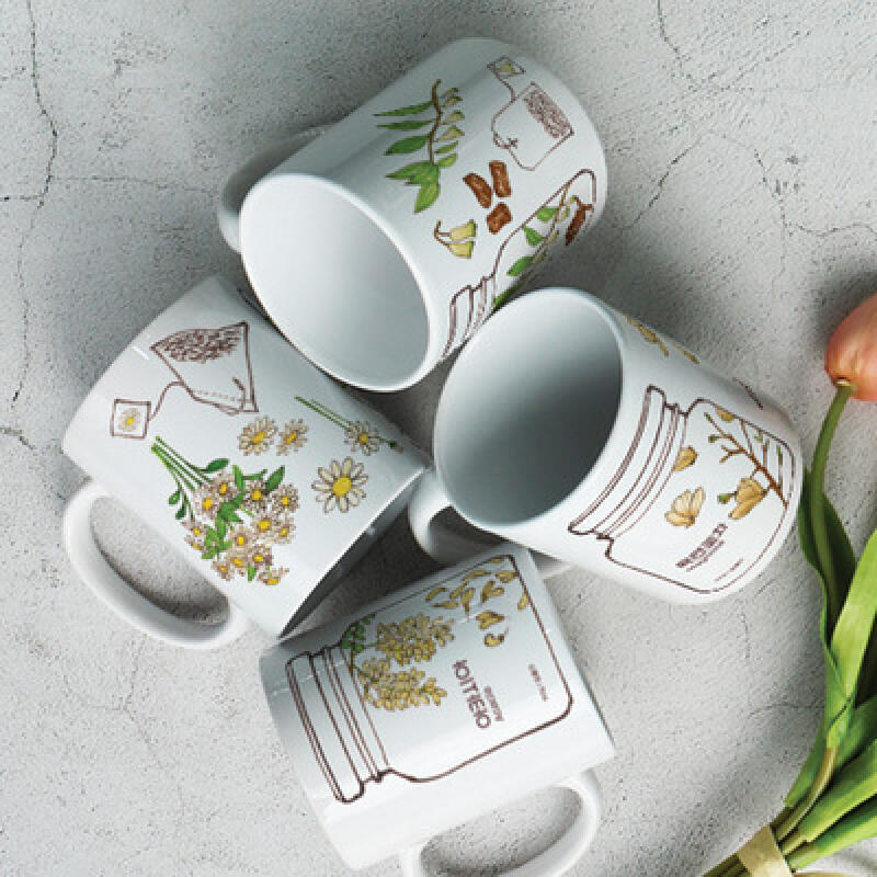 if071-Design Mug 4p-Healthy Bottled Tea