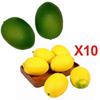 Simulation lemons Decorative Fruit Home Decor Artificial Lemons Simulation