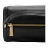 Michael Kors Small Leather Tote Bag With Gold Hardware And Zipper Closure Women Tote Bags Black 32F4G5OC5L-BLACK