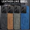 For Poco M7 Pro Luxury Magnetic Wireless Charge Phone Case For Xiaomi Poco M7 Pro Shockproof Matte Leather Back Cover Shell