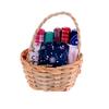 1:12 Mini Simulation Artificial Fruits Vegetables Doll House Furniture Decor Bamboo Basket Miniature Accessory For Children Kids