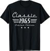 Vintage Classic Oversized Tshirt Car 1965 Fashion Mens Clothing Fitness T Shirt Summer Streetwear Tops Camiseta Cotton Tshirt