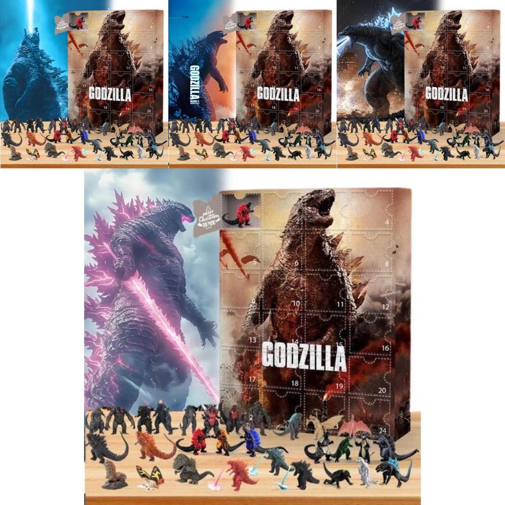 Godzilla Adventní kalendář Vzrušující odpočítávání svátků Sběratelská hračka pro fanoušky