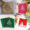 Christmas Sealing Self Food Bag Oxidation Resistant Design Sweets Candies Hard