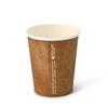 Kubek Papierowy Brązowo/Biały Dyspersja 250 Ml, Śr. 80 Mm, 50 Szt.