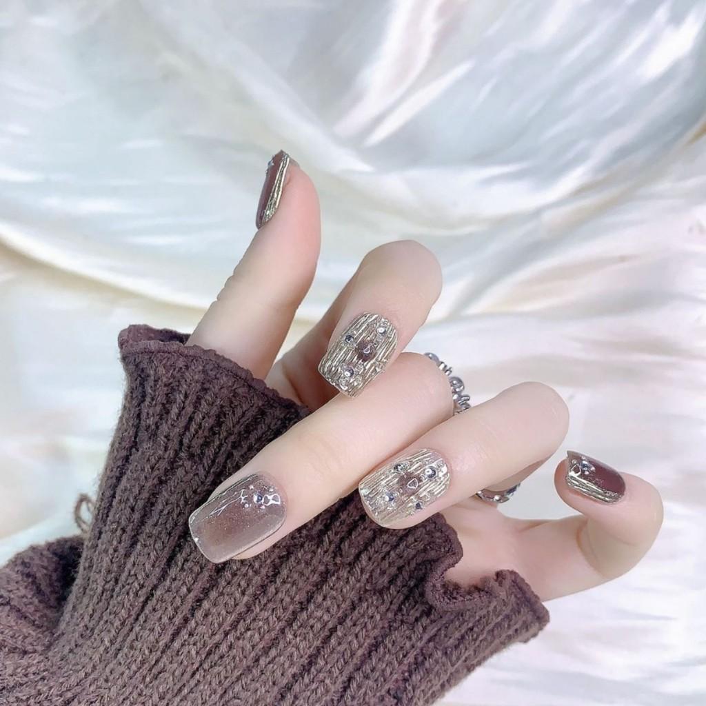 Nail Handmade Wear Fashion Casual Simple Exquisite Classic Nail Style Patch