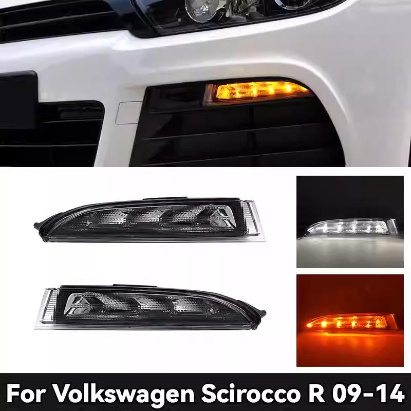 Volkswagen Scirocco R 09-14 Светодиодные дневные ходовые огни с последовательными указателями поворота