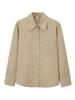 Women's Retro Plaid Loose Fit Shirt - Korean Style Long Sleeve Top for Spring & Autumn Casual Wear
