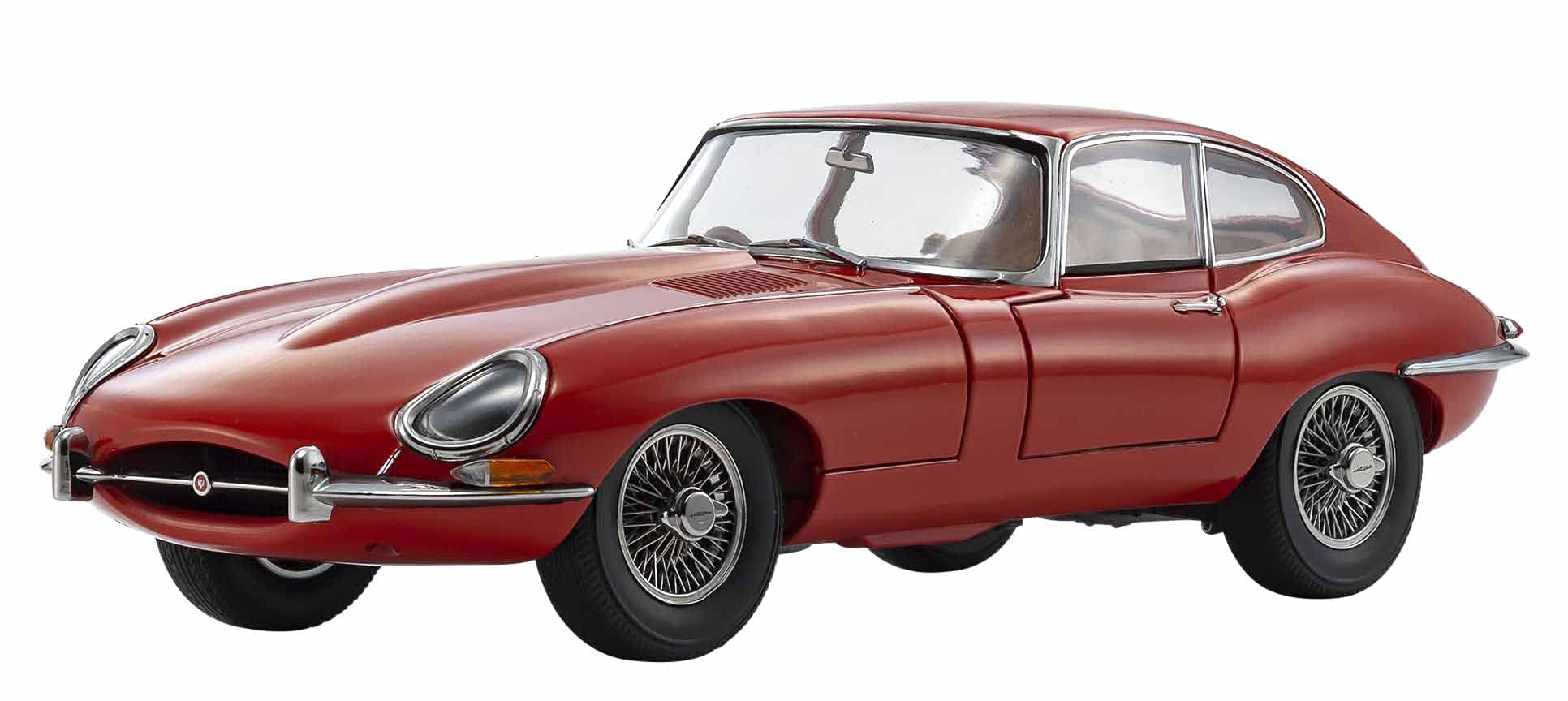 

Оригінальний готовий виріб Kyosho Jaguar E Type Red KS08954R 1/18 червоний