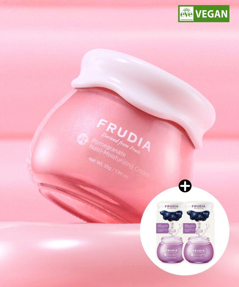 [Elasticity Collagen] Pomegranate Moisturizing Cream (+Free Pouch Cream)