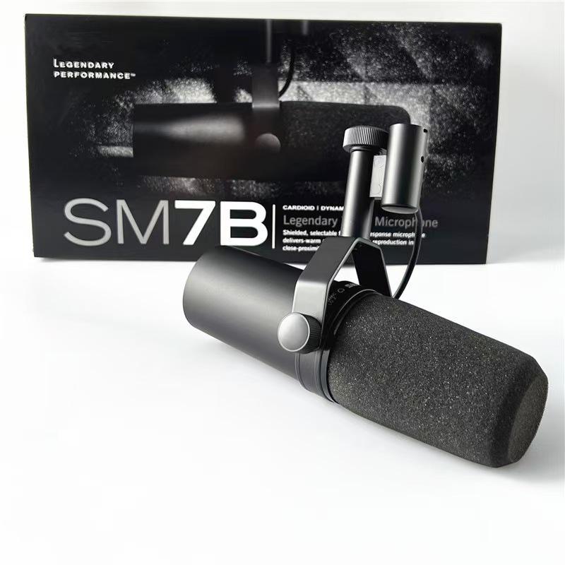 SM7B Dynamic Microphone: New Package for Live Recording, Broadcast, and Dubbing