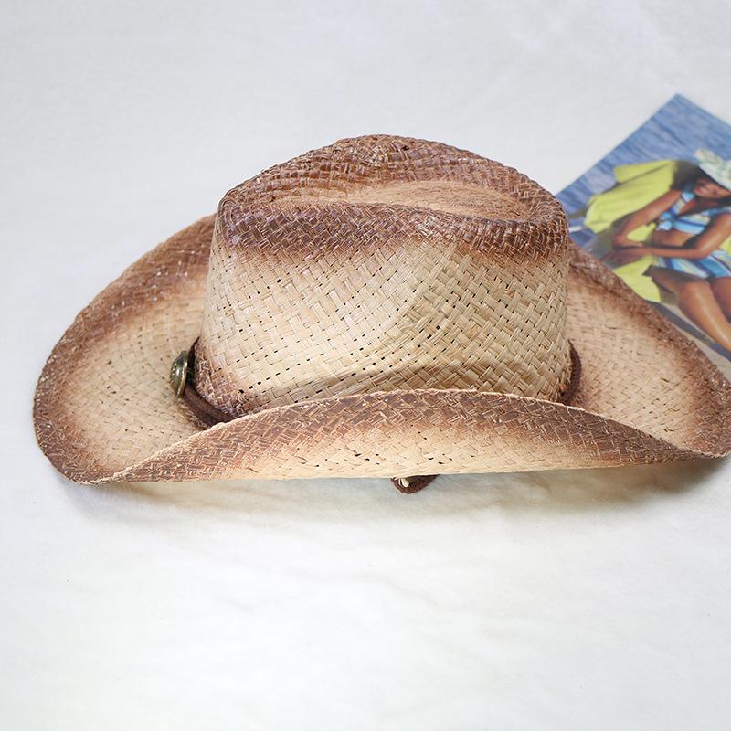 Wish Direct Supply Lafite Straw Hat, Straw Hat Cowboy Hat, Men'S Hat And Women'S Hat Self-Produced