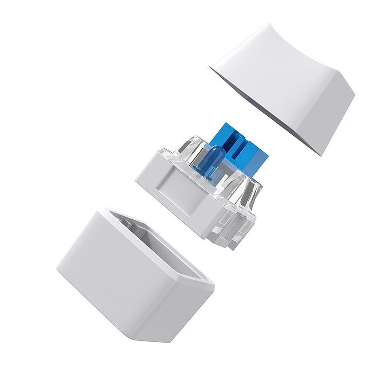 Portable Colorful LED Light Computer Desktop Power Switch PC Motherboard External Start Power On/Off Button Extension Cable