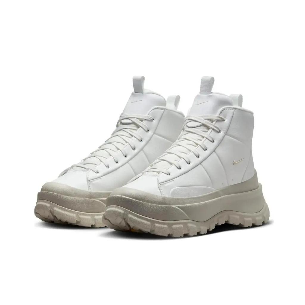 Nike Blazer Mid Roro Comode Resistenti Antiscivolo Mid Top Sneakers Lifestyle Donna Bianco FQ9065-100