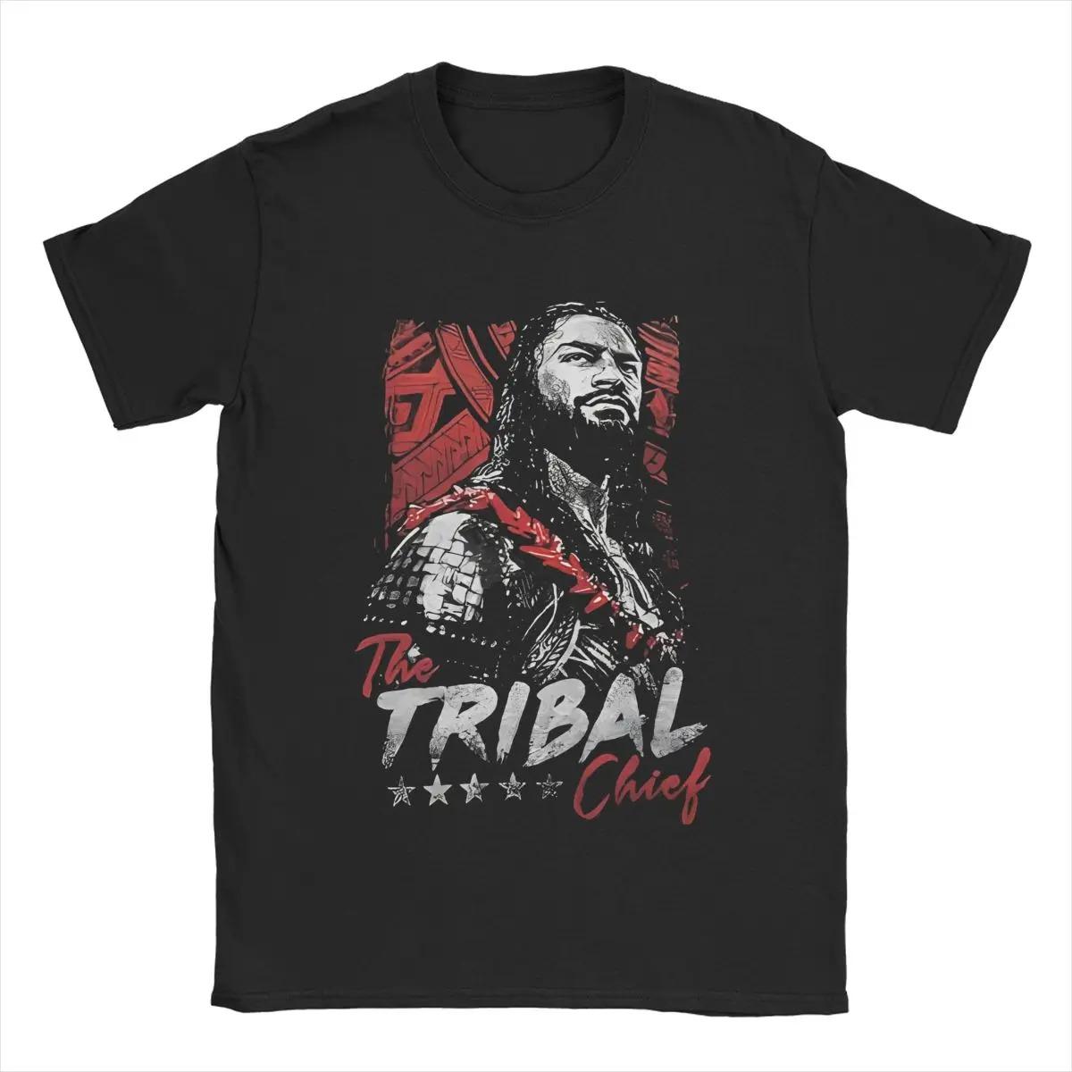 2026 Summer Fashion Roman Reigns The Tribal Chief Men s Women T Shirts Wrestler Funny Awesome Tees Short Sleeve Round Collar T-Shirt Cotton New Merch 4XL