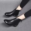 Winter Leather Women's Boots Spring Retro Ankle Boots Mom shoes women Boots Soft Leather Short Boot botas  botines