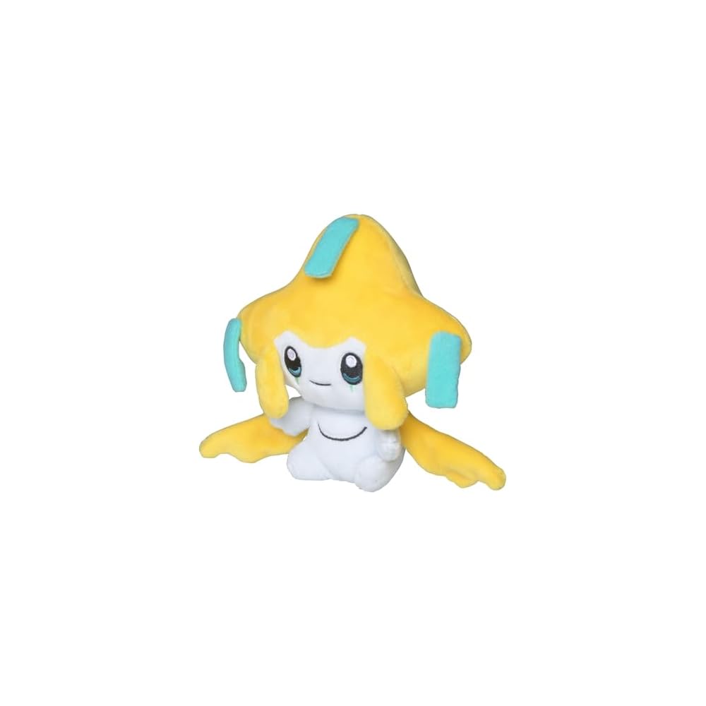 Pokmon Center Original Pokmon Fit Jirachi Plush Toy 13.5x16.5x5 cm Soft Stuffed Animal