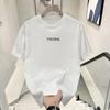 Paar Sommer Kleidung2024Neue KurzarmTT-shirt Männliche und Weibliche Trendy Marke High Street Lose Mode Halb SleeveTT hemd