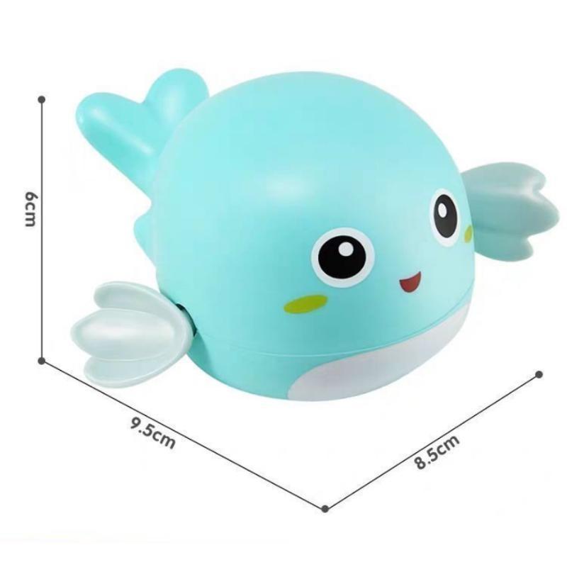 Baby Bath Toys Bathing Cute Swimming Turtle Whale Pool Beach Classic Chain Clockwork Water Toy for Kids Water Playing Toys