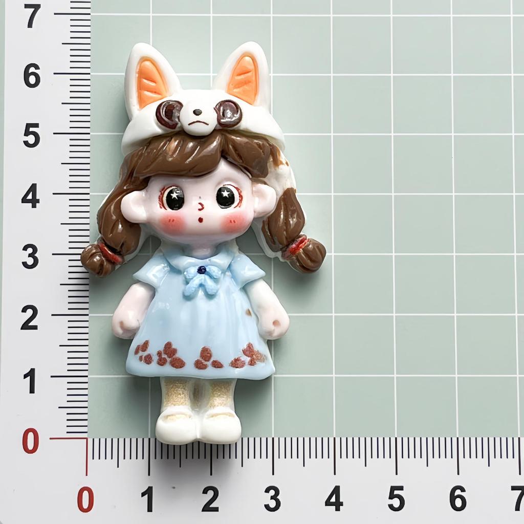 Big Card Rabbit Ear Hat DIY Resin Accessories for Phone Cases, Hair Clips, Refrigerator Stickers, and Ornaments