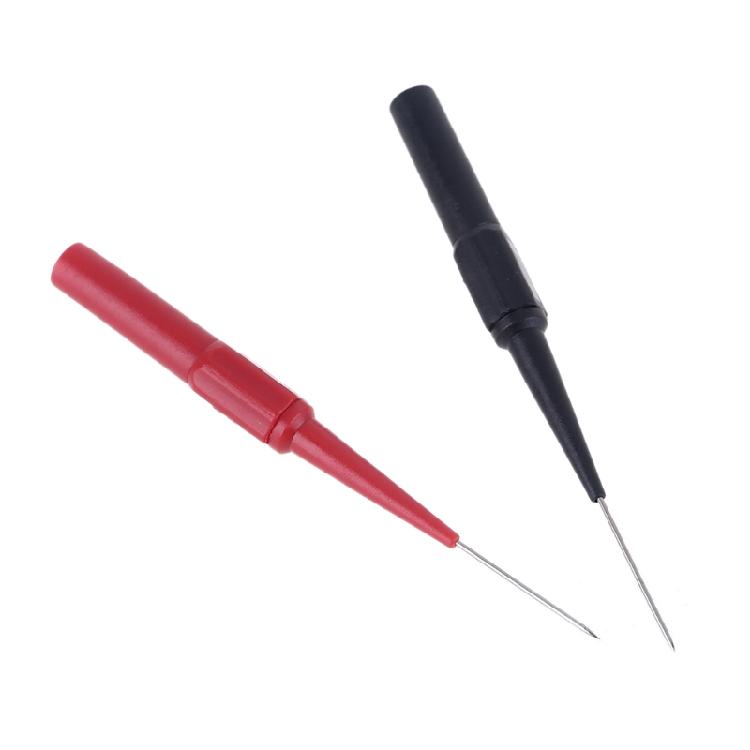 T0161 4 Pairs Power Circuit Probe , Automotive Circuit Tester (Red/Black) 4 mm