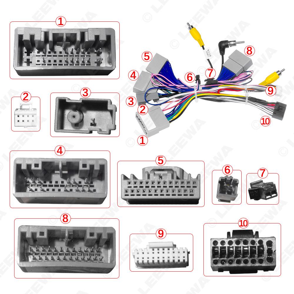 Power Cord Decoder for 22 Honda Fit/HRV Models (Taiwan/SE Asia Version) Navigation Screen Upgrade