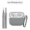 Dustproof Earbuds Cleaning Kit with lanyard Charging Box Shell Protective Case for Airpods Pro 3