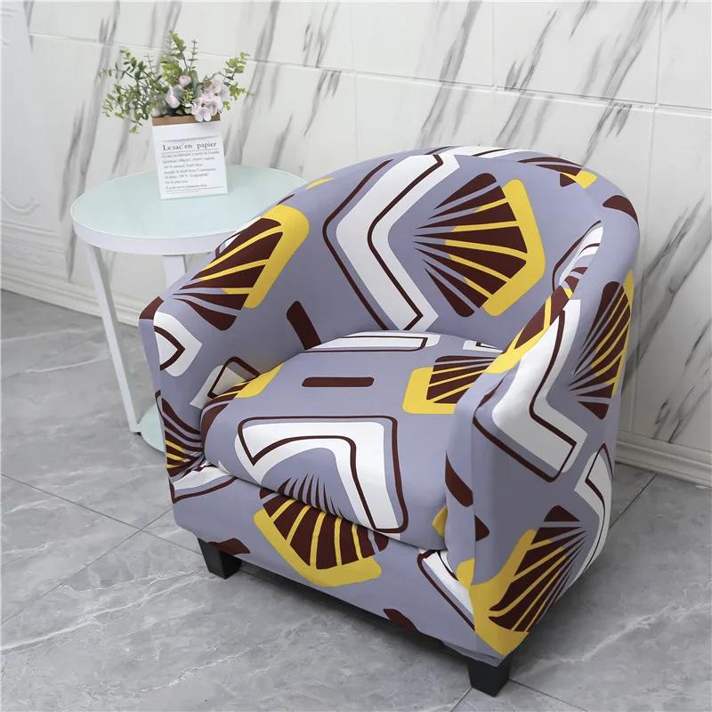 Stretch Single Sofa Slipcover Sofa Couch Cover Armchairs Chair Covers for Bar Counter with Seat Covers Funda De Sofá Individual