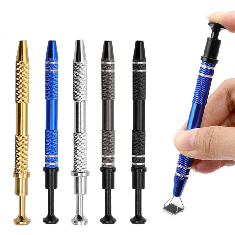 1 Stück Vier Krallen Perlenhalter Aufnahmewerkzeug Diamanten Edelsteine Zinkenhalter Pinzette Fänger Greifer Bodypiercing Streuwerkzeug