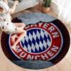 FC Bayern Munchen Round Area Rug,Carpet Rug for Living Room Bedroom Sofa Playroom Decor,Non-slip Floor Mat
