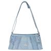 Adidas Originals Polyester Handbag, Shoulder Bag Regular Women's Denim Blue JL7666