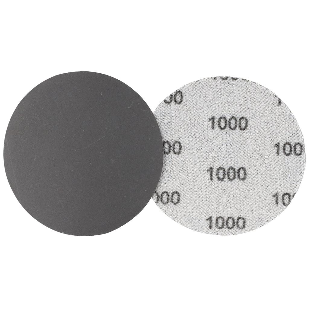 30pcs 3" 75mm Hook&Loop Wet/Dry 800 1000 1200 1500  3000 Grit Sanding Discs