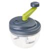 Hand Crank Food Processor Efficient Manual Vegetable Chopper Dishwasher Safe Container For Fast Meal Preparation