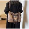 Borsa da Donna di Grande Capacità, Borsa Tote Versatile, Borsa a Spalla Singola per Studenti Universitari