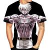Anime Cute Girl 3D Print Sports Quick-dry Breathable Men T-shirt Harajuku Y2K Street Casual Fashion Short-sleeve Clothing Summer