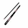 Two-Piece Pool Cue Modern Stick Graphic for Home Game Rooms