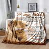 1pc Lioness and Cub Love Blanket Home Decor, Throw for Couch, Outdoor Blanket .W097