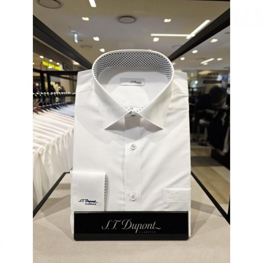 

S.t. Dupont Long Sleeve Stretch Regular Fit Shirt Se5sm12ls902swh 95