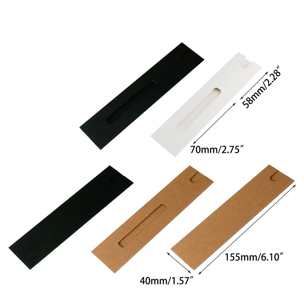 Cowhide Paper Pen Holder Cardboard Pen Box Pen Pencil Packaging Gift Boxes Sustainable and Stylish